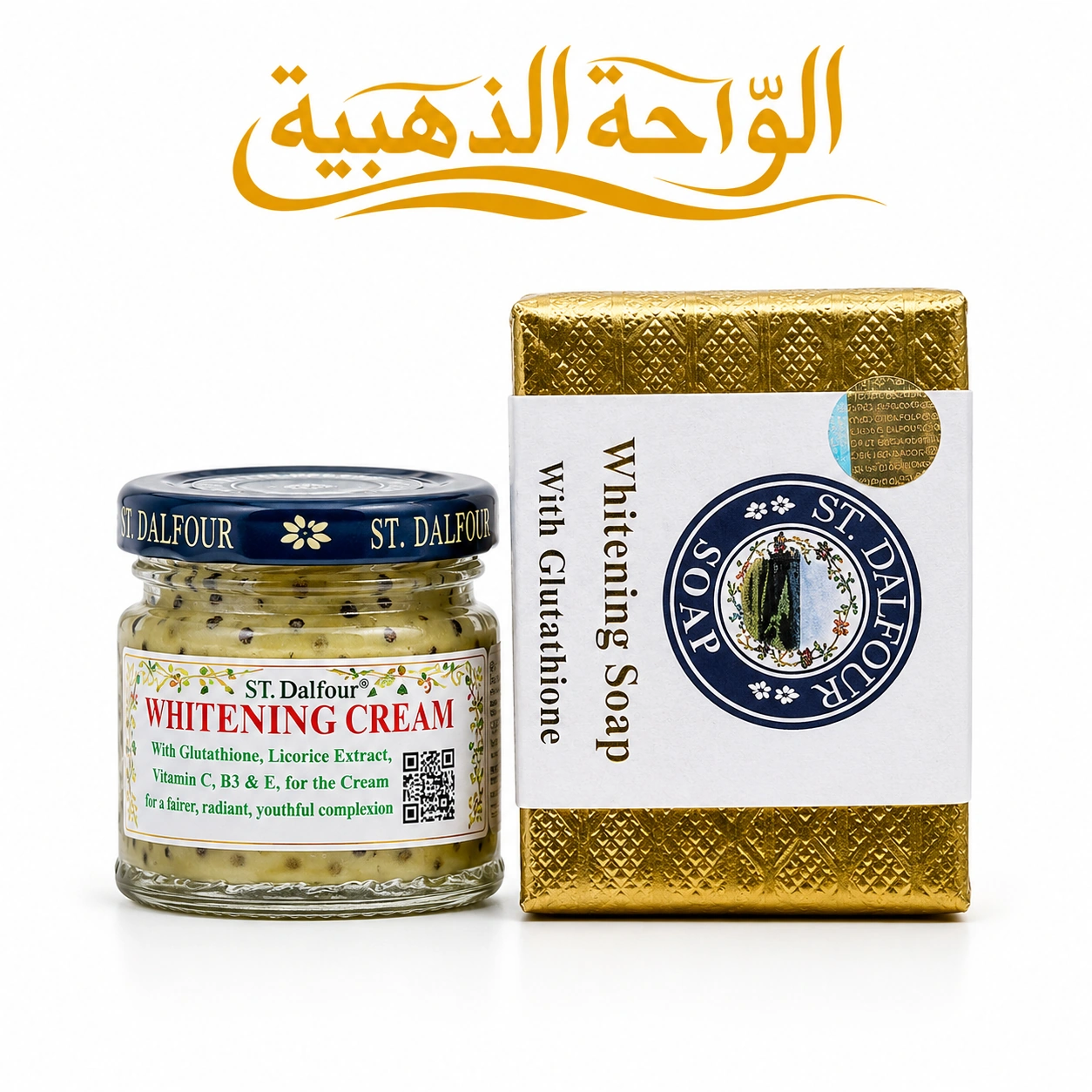 ST-DALFOUR Whitening Cream and Soap